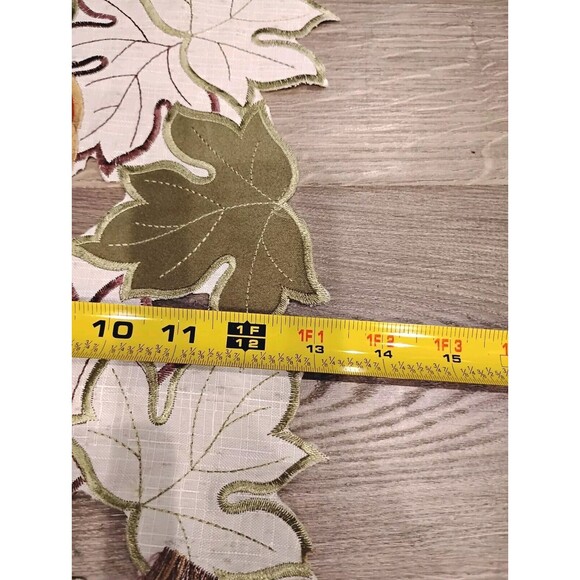 Fall Harvest Placemats & Table Runner Maple Leaves Autumn Pumpkins Thanksgiving - Picture 10 of 10